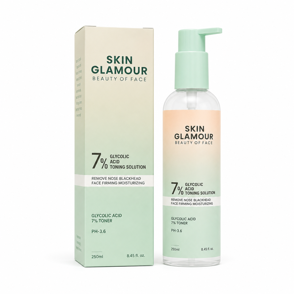 Skin Glamour - 7% Glycolic Acid Toning Solution - PH-3.6