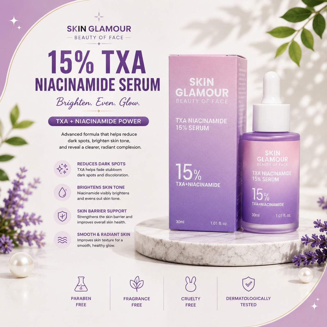 Skin Glamour - TXA Niacinamide 15% Serum