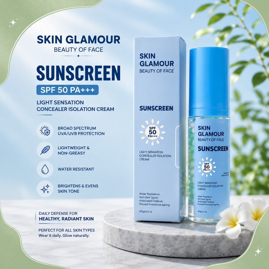 Skin Glamour - SunScreen - SPF 50 PA+++